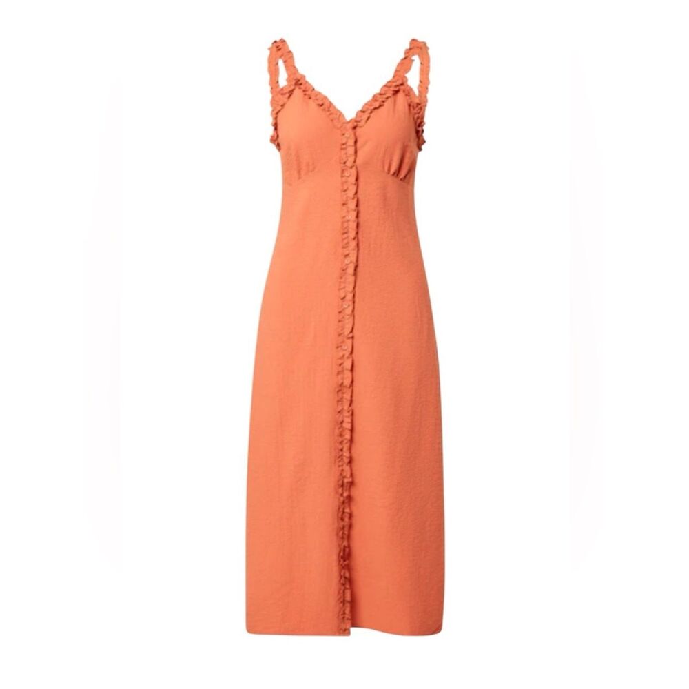 JUST Female Day dress Size EU 36 (Medium) Orange